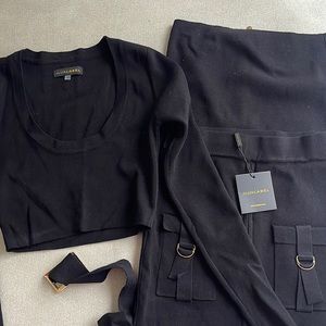 JLux Label MIDI Skirt Set